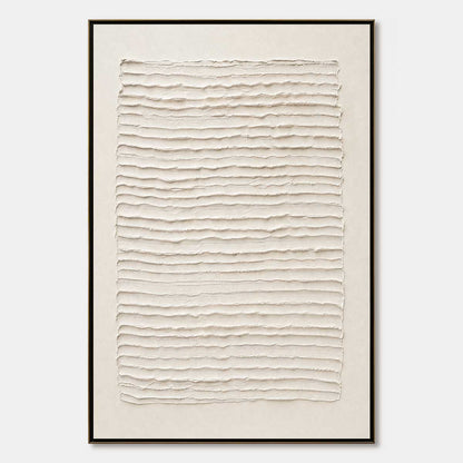 Strata – Wabi-Sabi Landscape Oil Painting, view 1