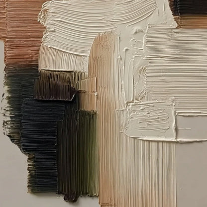 Strata – Wabi-Sabi Forest Oil Painting, view 5
