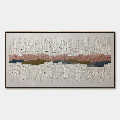Strata – Wabi-Sabi Rose Oil Painting, view 1