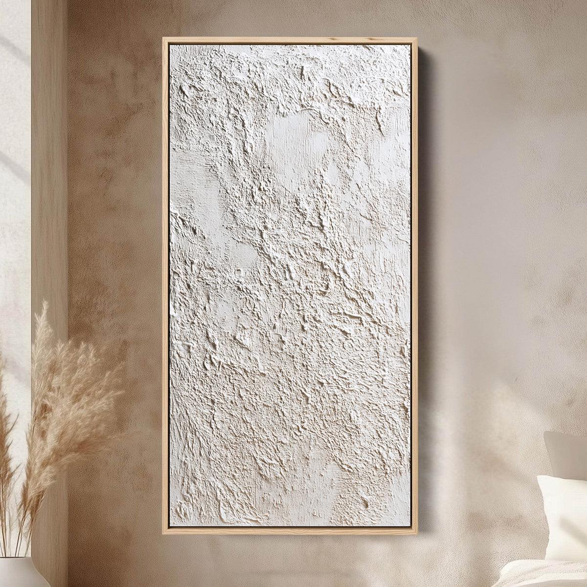 Stucco – Wabi-Sabi Landscape Impasto Oil Painting, view 2