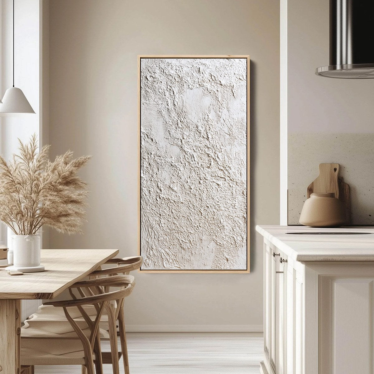 Stucco – Wabi-Sabi Landscape Impasto Oil Painting, view 4