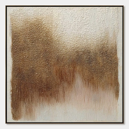 Terra Firma – Wabi-Sabi Abstract Oil Painting, view 1