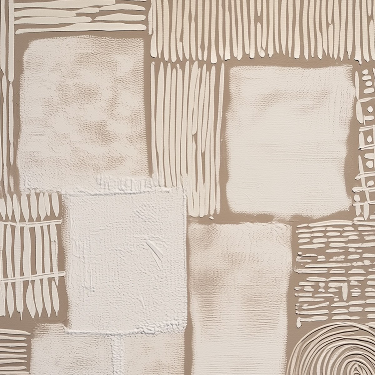 Terra Firma – Wabi-Sabi Landscape Acrylic Painting, view 3