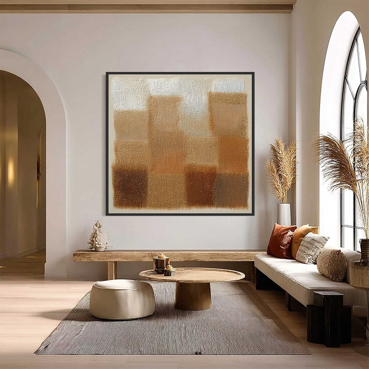Terra Firma – Wabi-Sabi Landscape Oil Painting, view 2