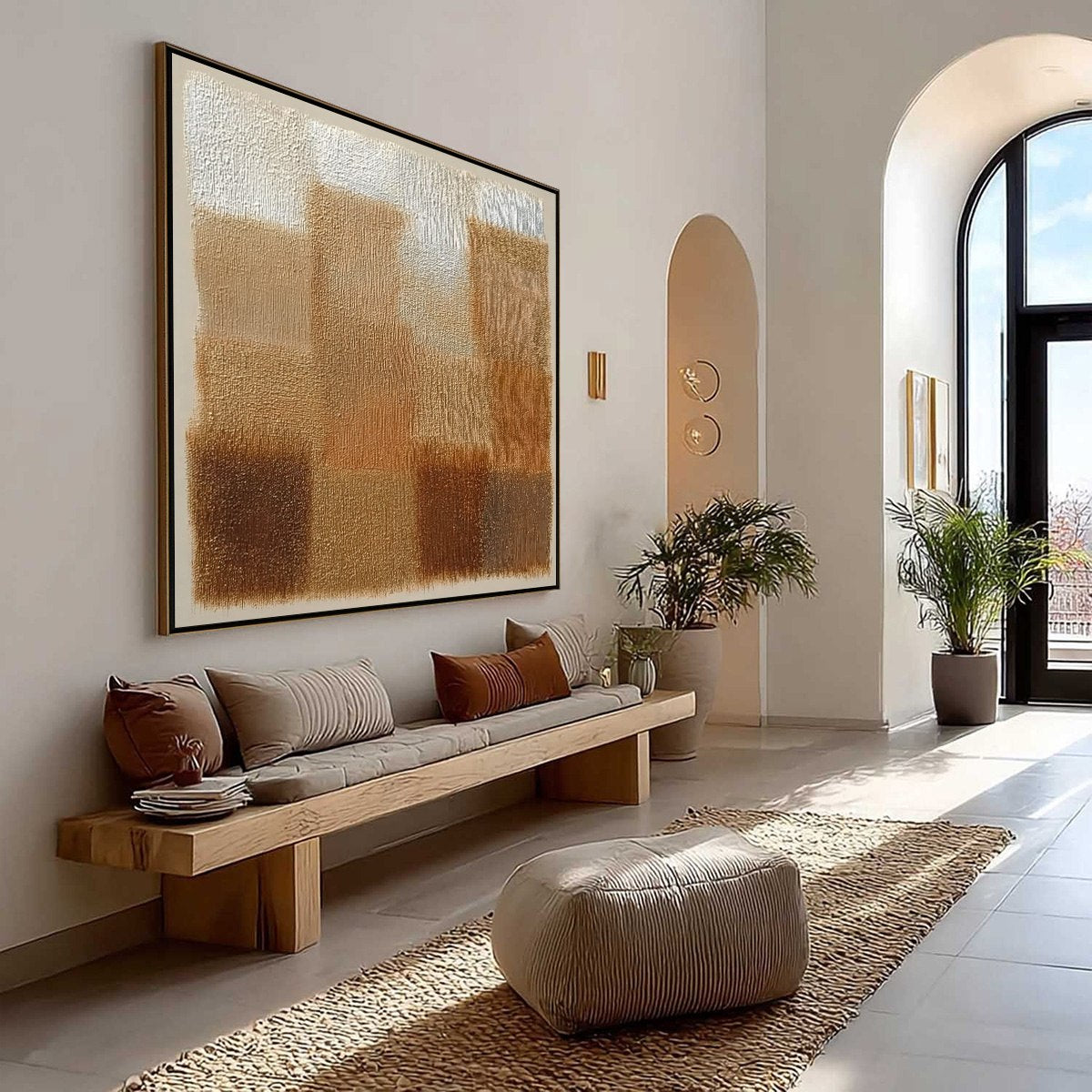 Terra Firma – Wabi-Sabi Landscape Oil Painting, view 4