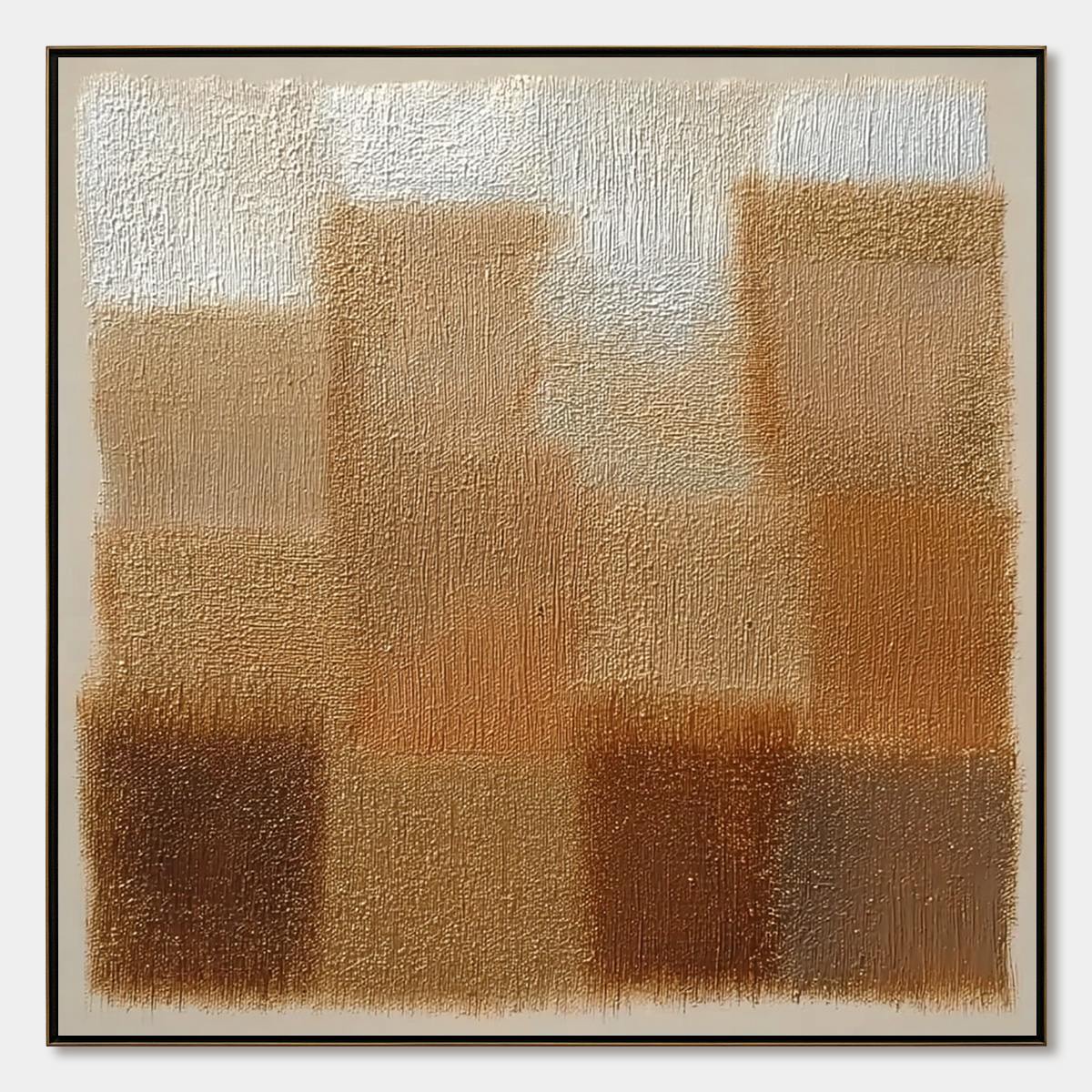 Terra Firma – Wabi-Sabi Landscape Oil Painting, view 1