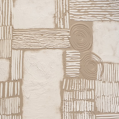 Terra Forma – Wabi-Sabi Abstract Oil Painting, view 3