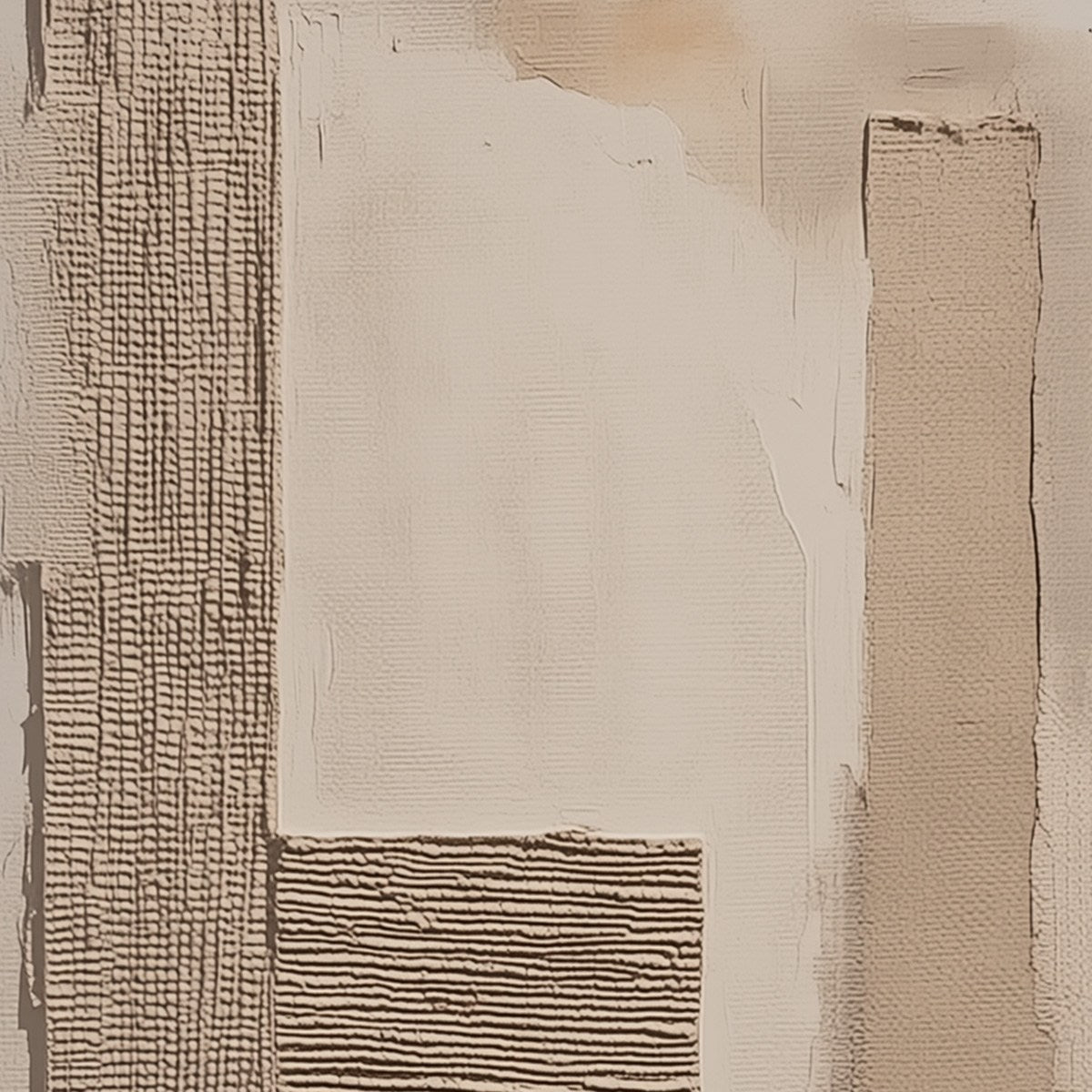 Terra Forma – Wabi-Sabi Landscape Acrylic Painting, view 3