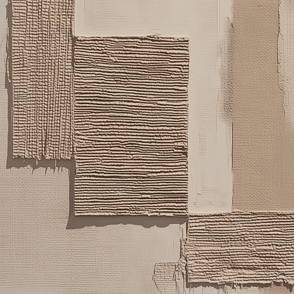 Terra Forma – Wabi-Sabi Landscape Acrylic Painting, view 5