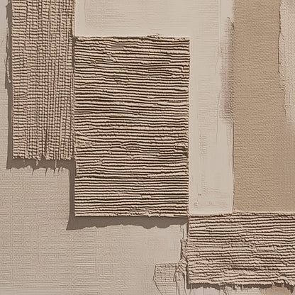 Terra Forma – Wabi-Sabi Landscape Acrylic Painting, view 5