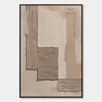 Terra Forma – Wabi-Sabi Landscape Acrylic Painting, view 1