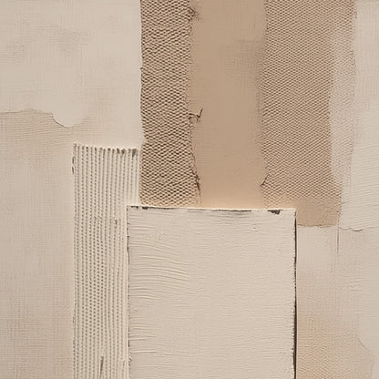 Terra Forma – Wabi-Sabi Landscape Acrylic Painting, view 3