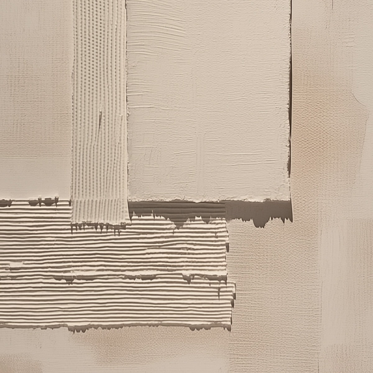 Terra Forma – Wabi-Sabi Landscape Acrylic Painting, view 5