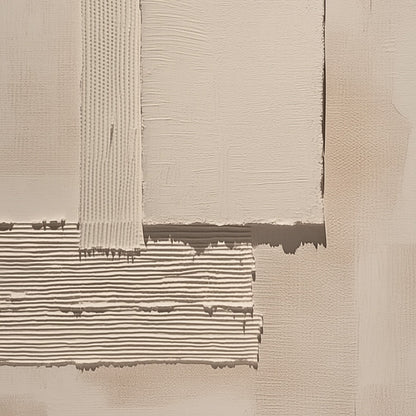 Terra Forma – Wabi-Sabi Landscape Acrylic Painting, view 5