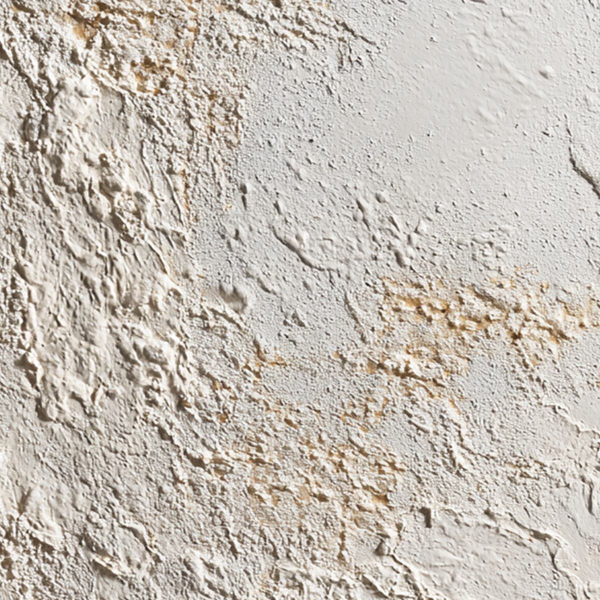 Terra Alba hand-painted white and beige textured coastal abstract painting shown with gold frame