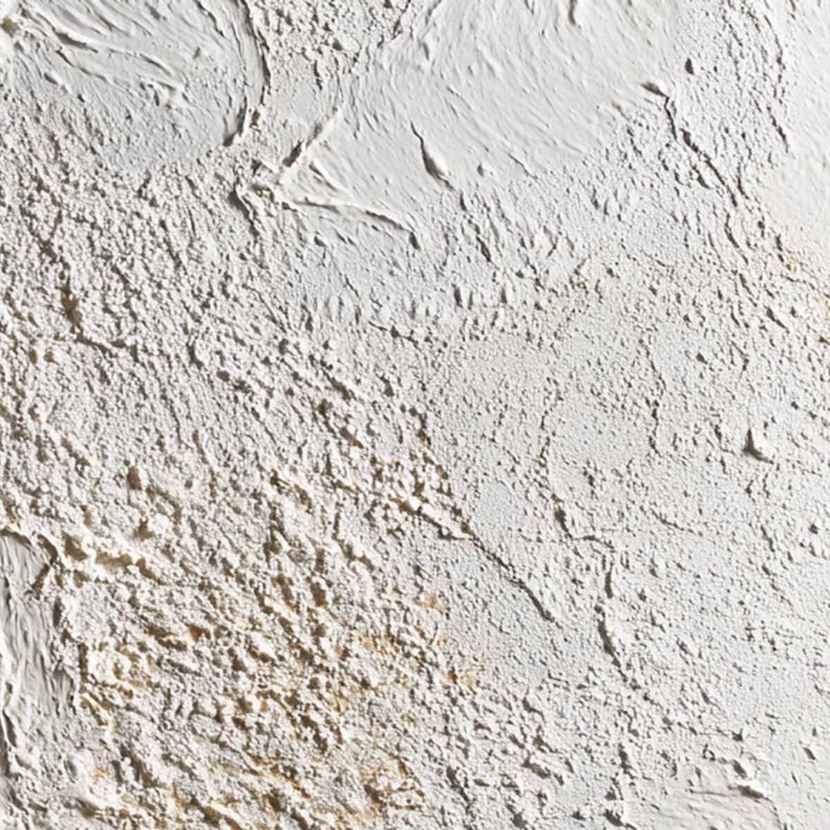 Terra Alba hand-painted white and beige textured coastal abstract painting shown with white frame