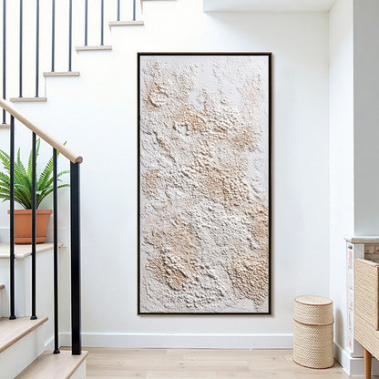 Terra Veil – Wabi-Sabi Celestial Oil Painting, view 4