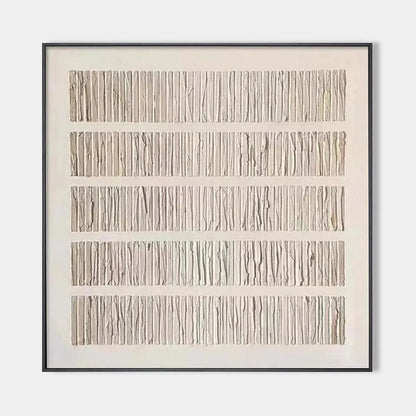 Textured Beige – Wabi-Sabi Abstract Oil Painting, view 1