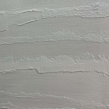 Textured Beige Lines – Wabi-Sabi Abstract Oil Painting, view 4