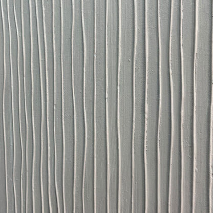 Beige Wabi-Sabi Abstract Textured Oil Painting – Textured Beige Lines
