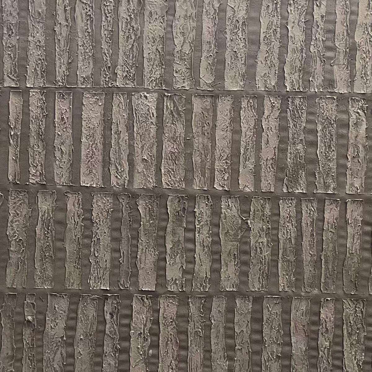Textured Rectangle Array – Wabi-Sabi Abstract Oil Painting, view 4
