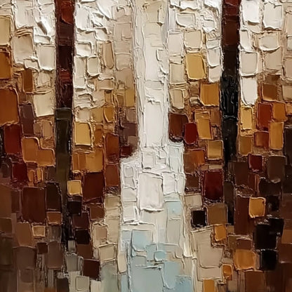 The Companions – Figurative Impasto Oil Painting, view 5