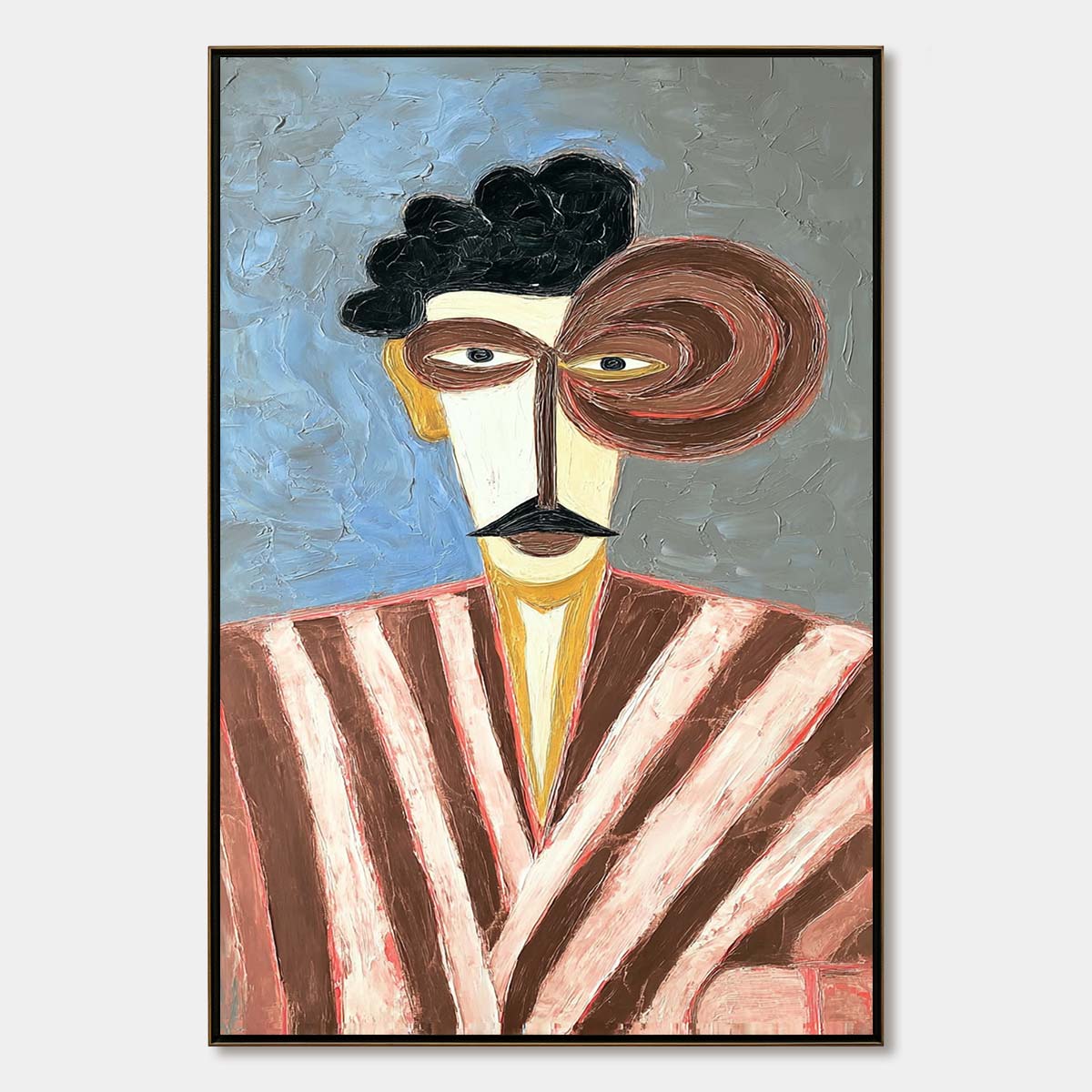 The Gentleman – Figurative Oil Painting, view 1