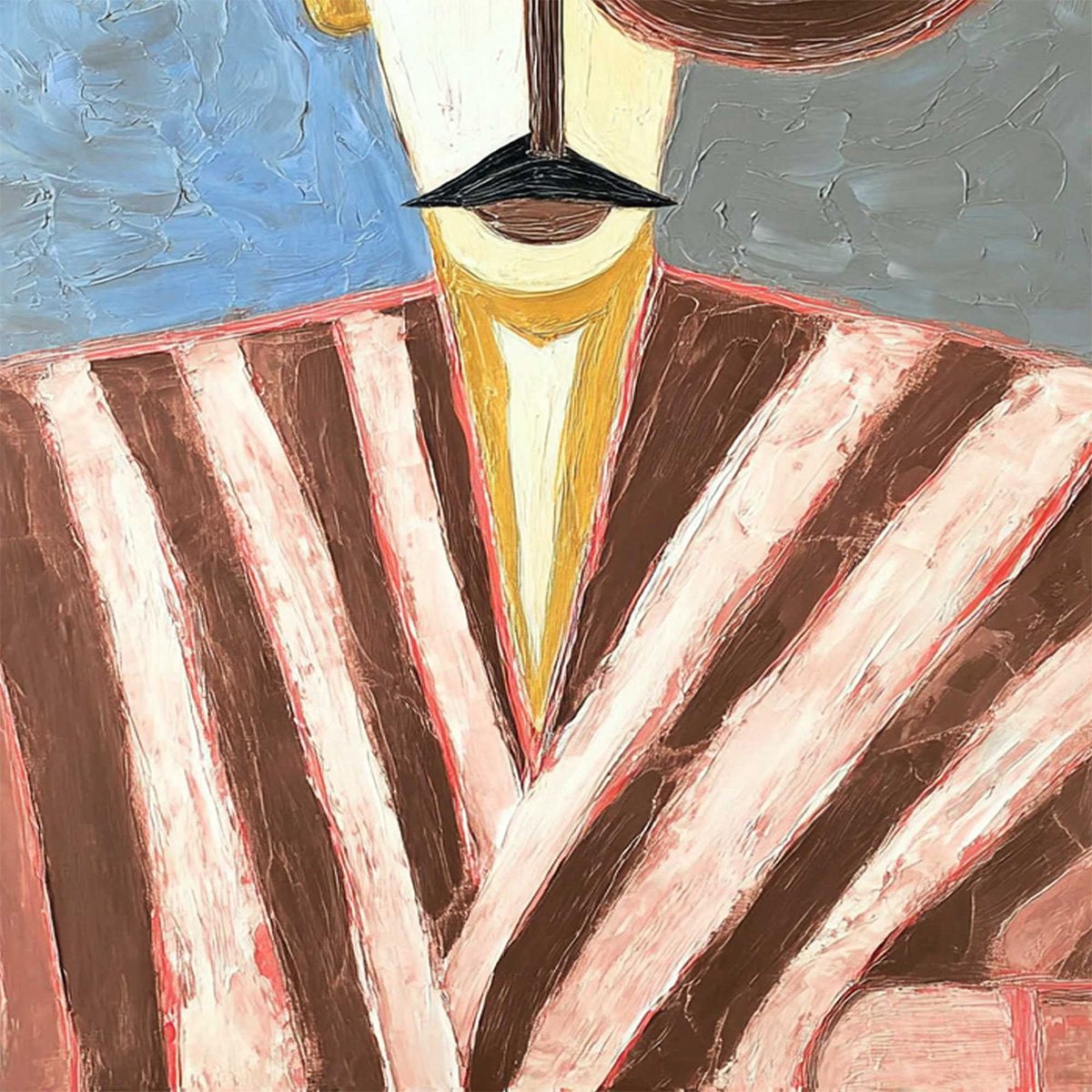 The Gentleman – Figurative Oil Painting, view 5