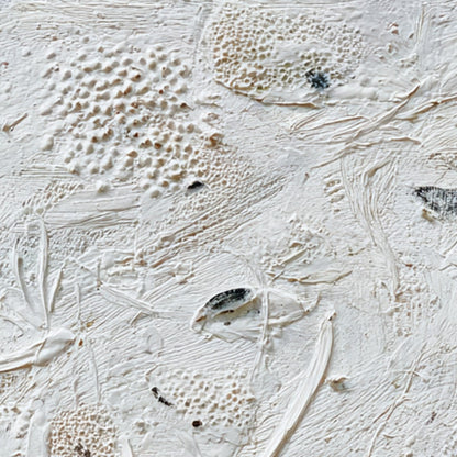 Tidal Relics – Wabi-Sabi Tidal Acrylic Painting, view 5