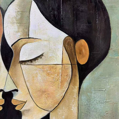 Unity In Contrast – Figurative Oil Painting, view 4