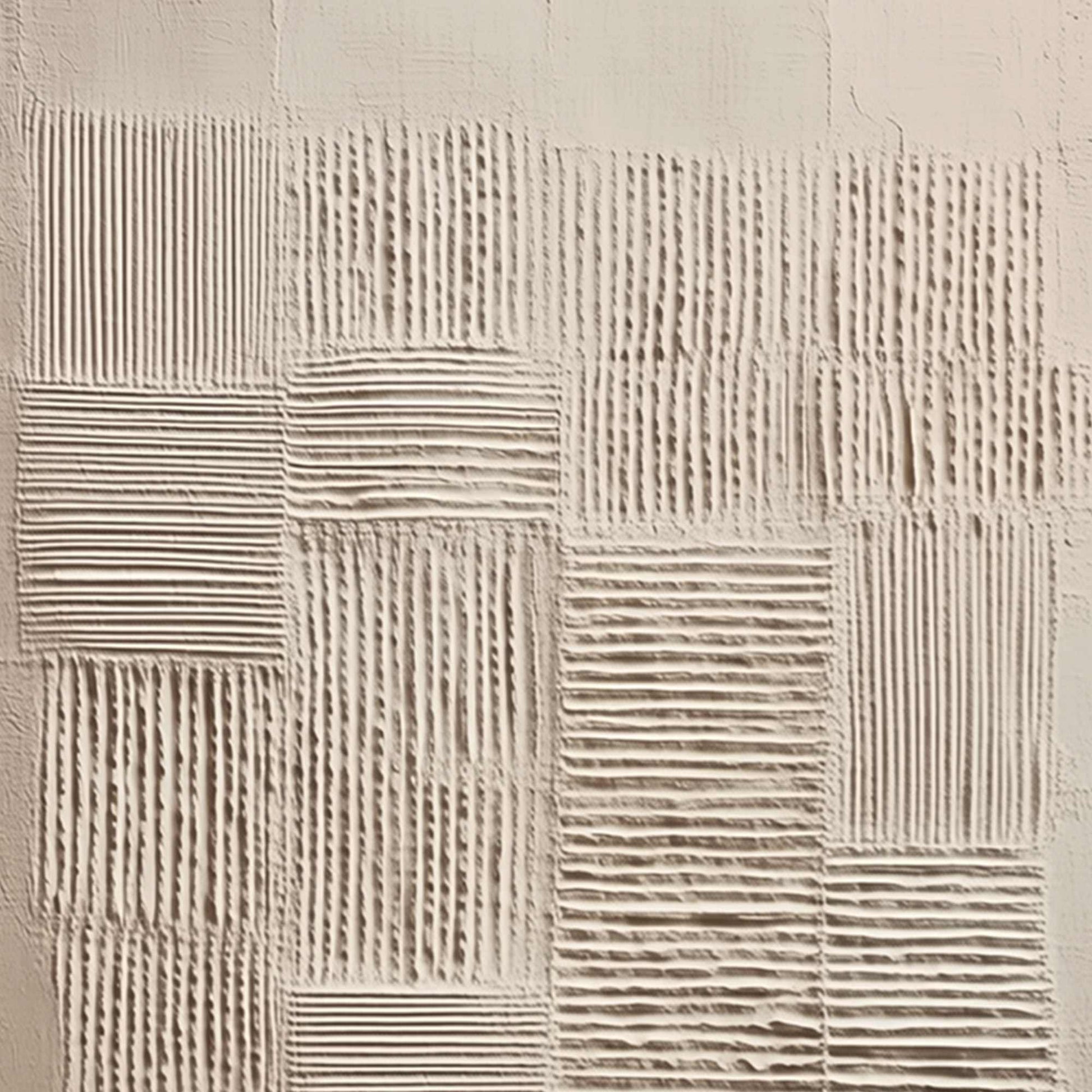 Urban Grid – Wabi-Sabi Cityscape Acrylic Painting, view 3