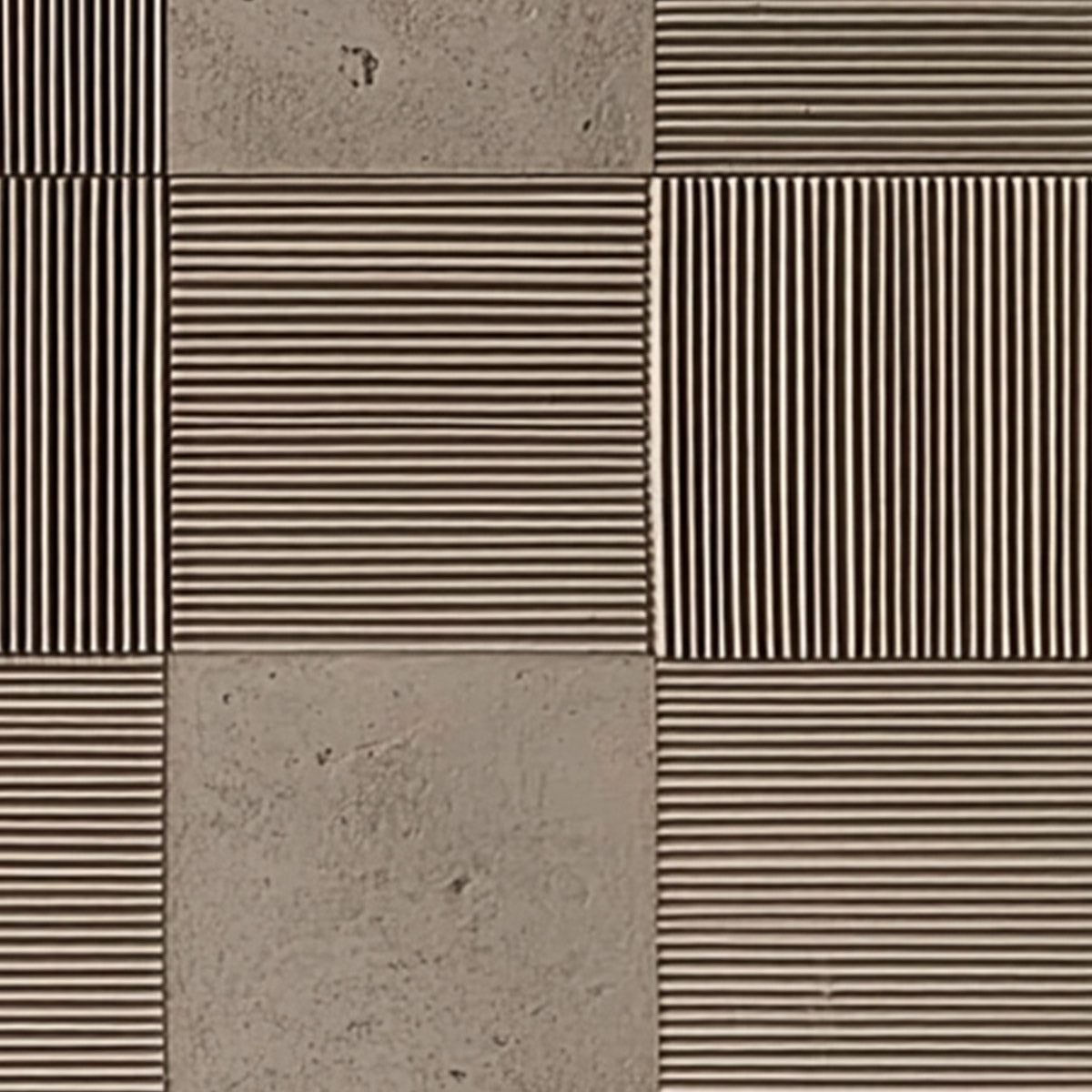 Urban Grid – Wabi-Sabi Architecture Oil Painting, view 3
