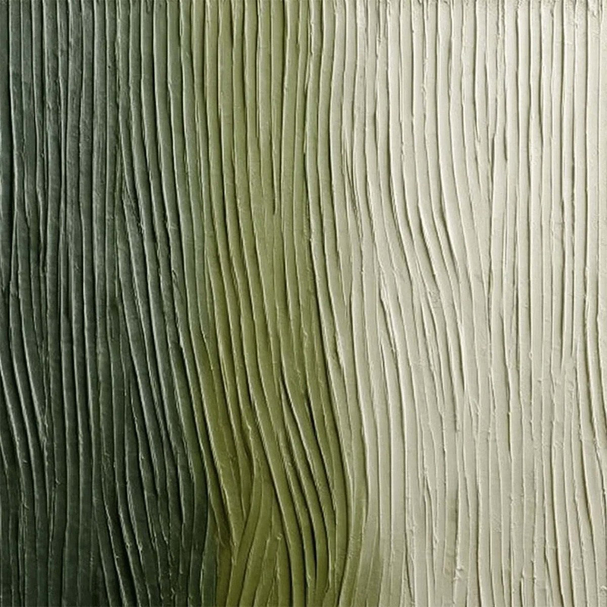 Verdant Groove – Wabi-Sabi Field Oil Painting, view 3