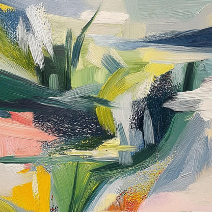 Verdant Rush – Landscape Painting, view 3