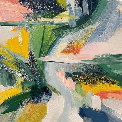 Verdant Rush – Landscape Painting, view 5