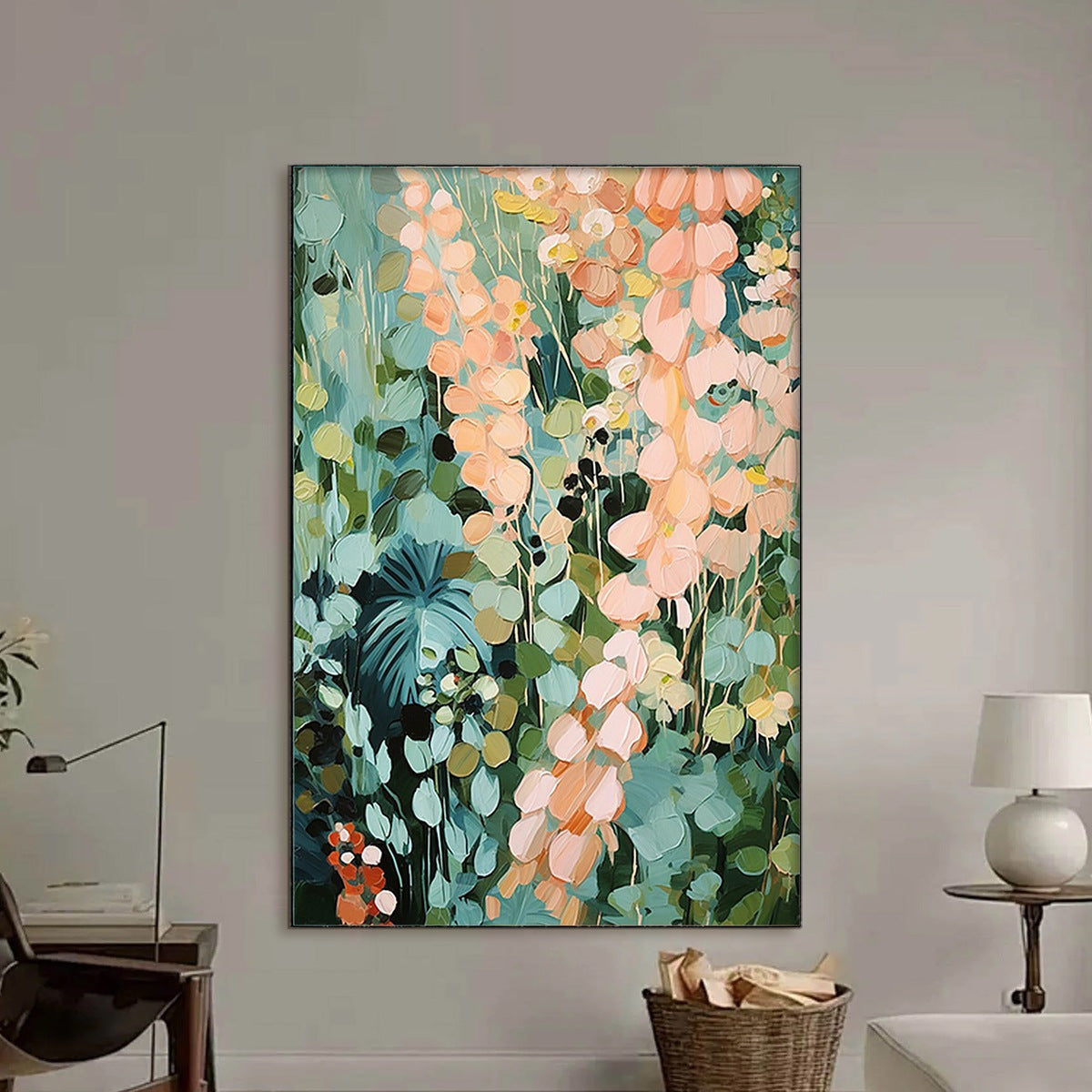 Secret Garden – Floral Painting, view 2