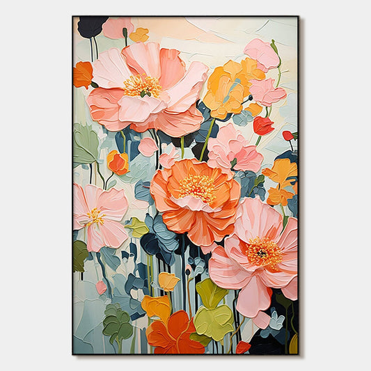 Spring Bouquet – Bouquet Impasto Painting, view 1