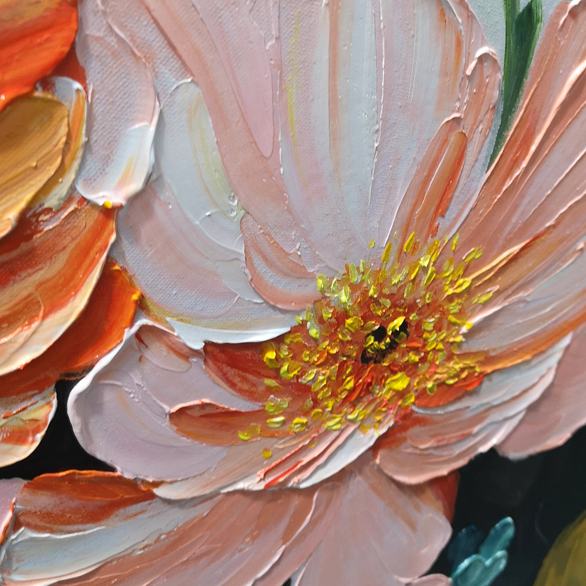 Spring Bouquet – Bouquet Impasto Painting, view 3