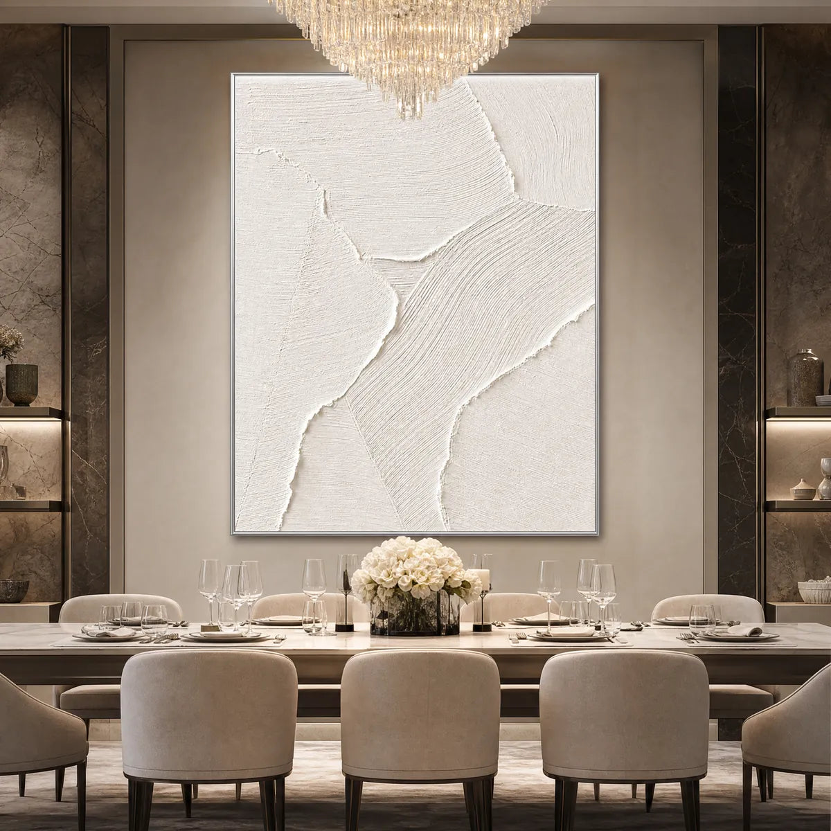 Whisper – Wabi-Sabi Landscape Acrylic Painting, view 5