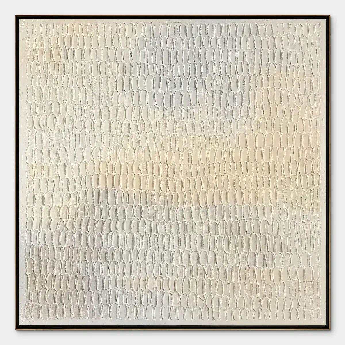 Whispered Plaster – Wabi-Sabi Abstract Oil Painting, view 1