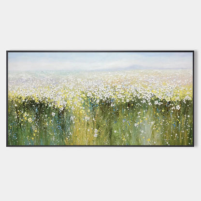 Whispering Meadow – Meadow Oil Painting, view 1