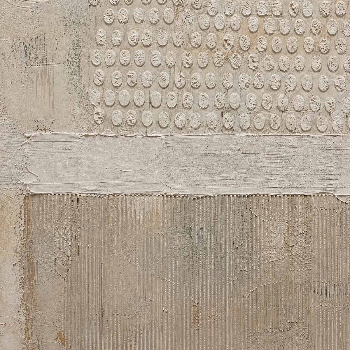 White Silence – Wabi-Sabi Abstract Oil Painting, view 3