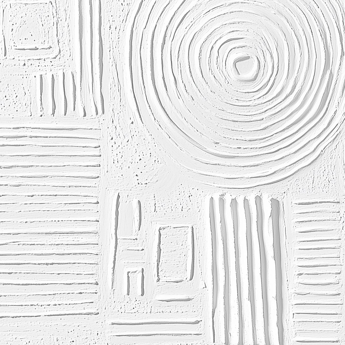 White Wabi-Sabi Abstract Textured Oil Painting – White Texture