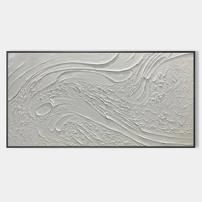 White Sands – Wabi-Sabi Landscape Oil Painting, view 1