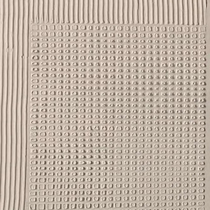 Textured Grid Duo – Wabi-Sabi Abstract Oil Painting, view 3