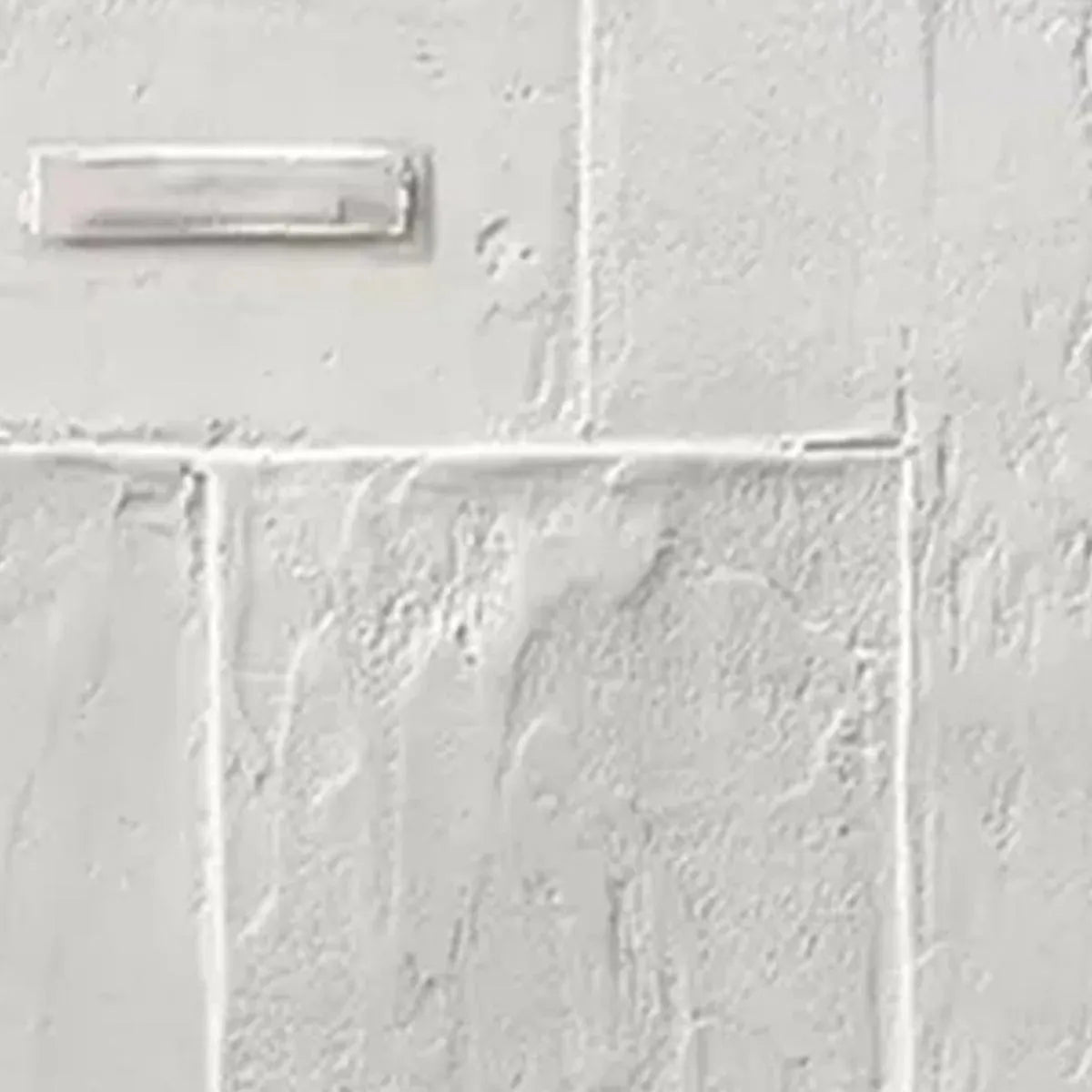 White Wabi-Sabi Abstract Textured Oil Painting – White Textured Vertical Diptych