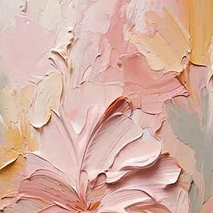 Blushing Blooms – Floral Impasto Painting, view 3