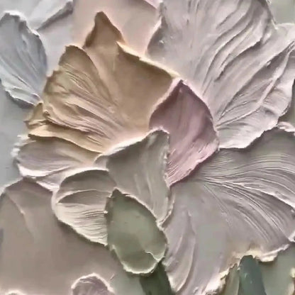 Pastel Petals – Bouquet Impasto Painting, view 4