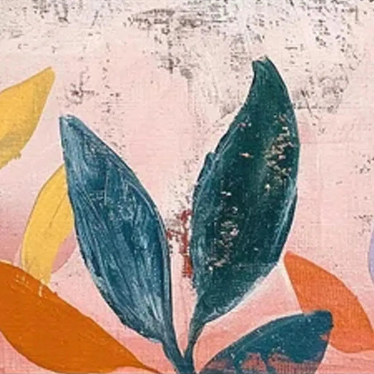 Pastel Botanical Panoramic – Floral Painting, view 4