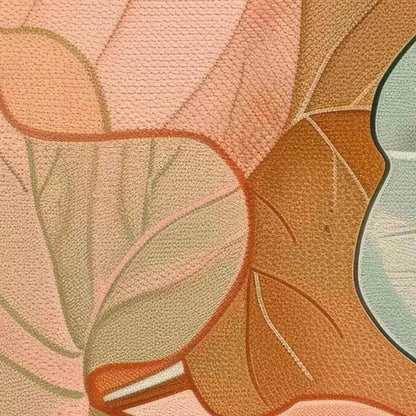 Tropical Leaf Panoramic – Tropical Leaves Painting, view 3